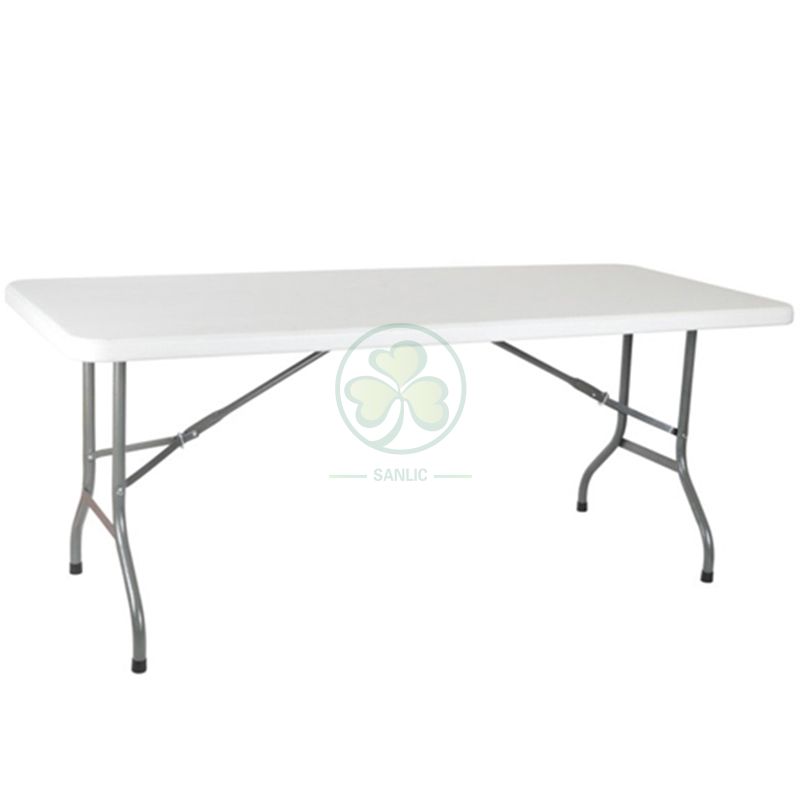 6ft Rectangular Plastic Folding Banquet Table for Various Social Events SL-T2149PRFT