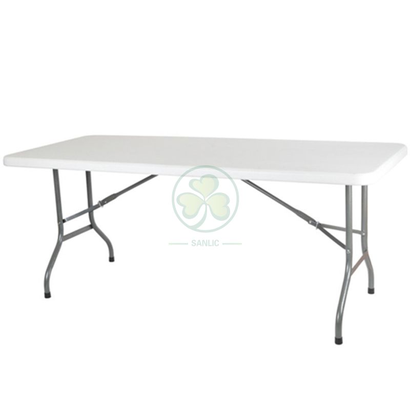 6ft Rectangular Plastic Folding Banquet Table for Various Social Events SL-T2149PRFT