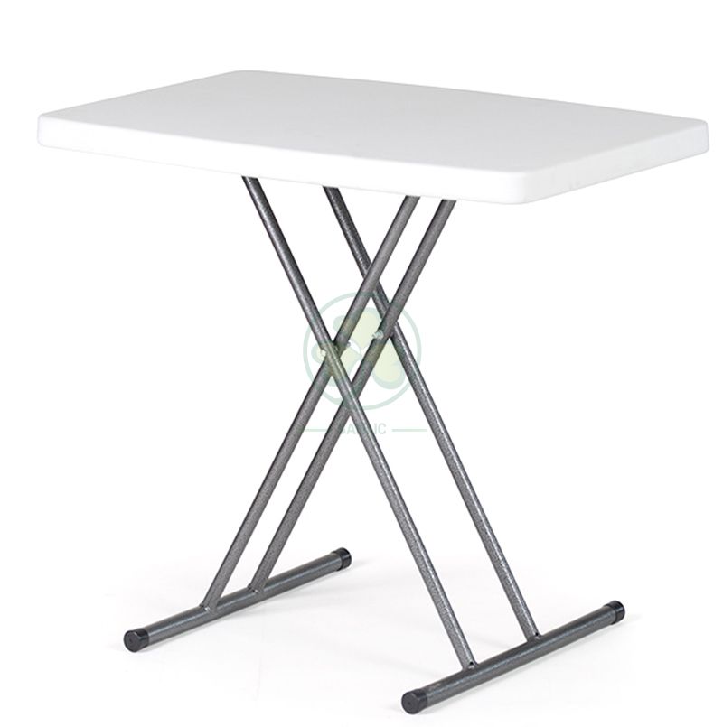 Popular Small Personal Adjustable Height Folding Table SL-T2170SAHT