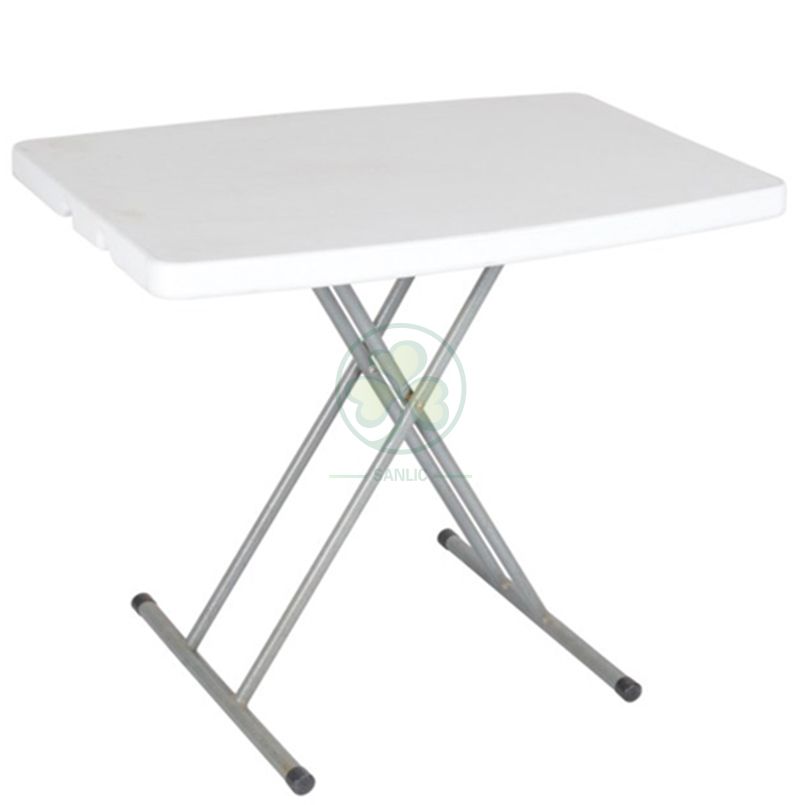 Popular Small Personal Adjustable Height Folding Table SL-T2170SAHT
