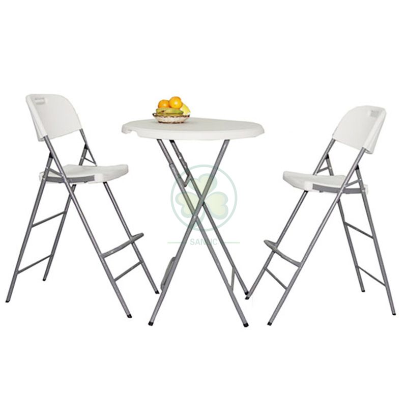 Wholesale Portable High Boy Table Plastic Folding Bar Table  SL-T2170SAHT