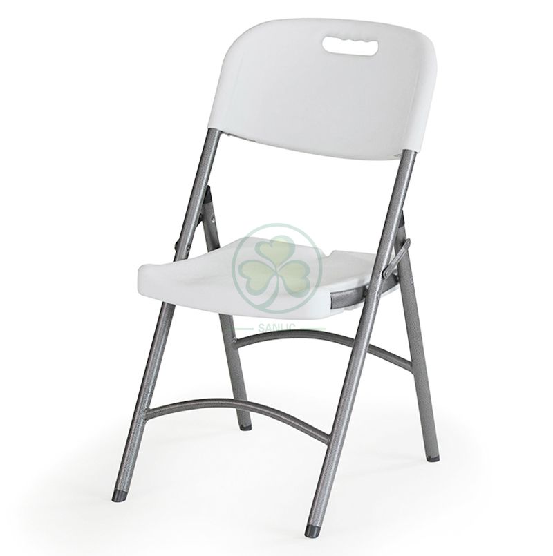 Wholesale Portable Blow-Molded Plastic Folding Chair (TUBE DIA25 A) for Banquets or School Functions   SL-T2175HPFC