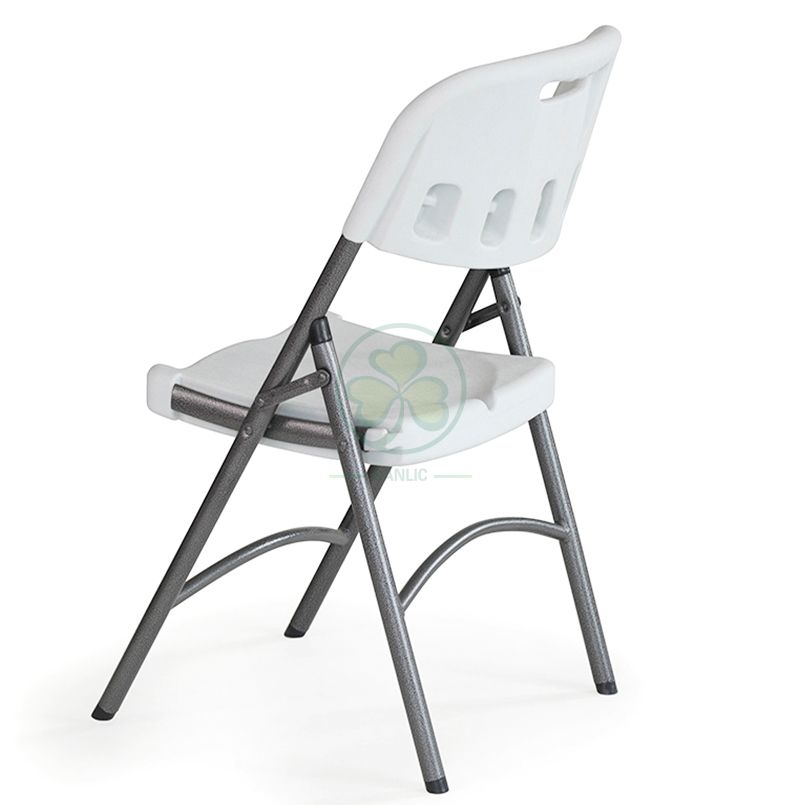 Wholesale Portable Blow-Molded Plastic Folding Chair (TUBE DIA25 A) for Banquets or School Functions   SL-T2175HPFC