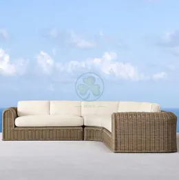 Outdoor Furniture Garden Sofa Outdoor Sofa Wicker Garden Furniture Rattan Sofa Set  SL-WR2178OFRS