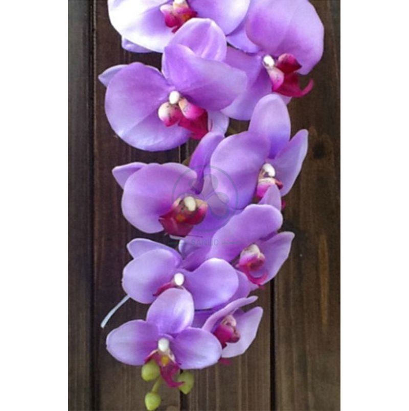 Wholesale Factory Real Touch Latex Flower Artificial Orchid for Wedding Decoration SL-CD2212AWFD