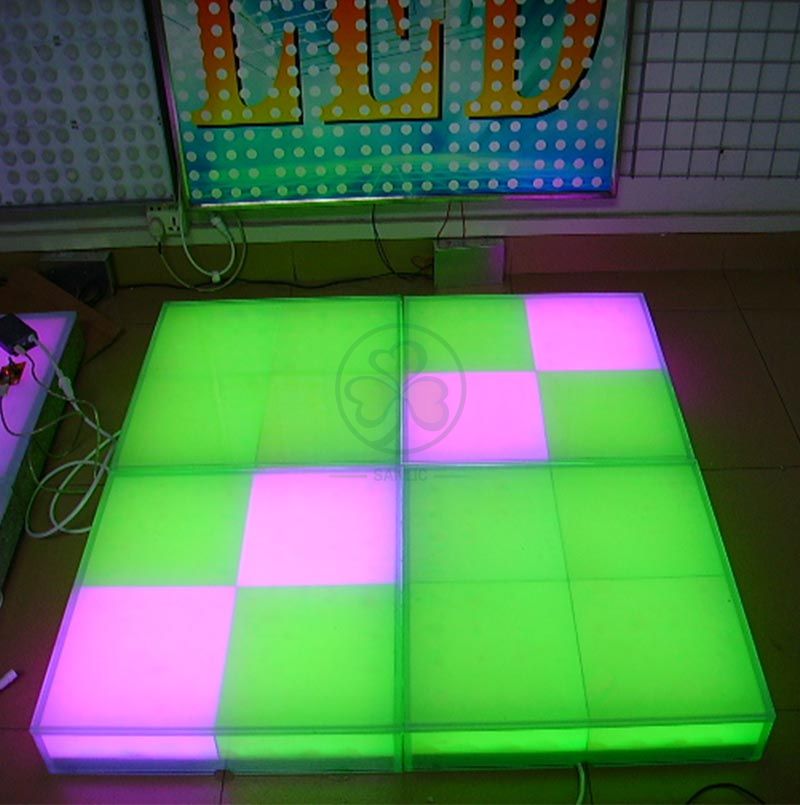 Full Color Inductive LED Dance Floor Decorate Effect Led Floor Light for Sale SL-CD2210FCLF
