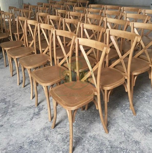 Wholesale Wooden Cross Back Chair / Cross Back Dining Chair