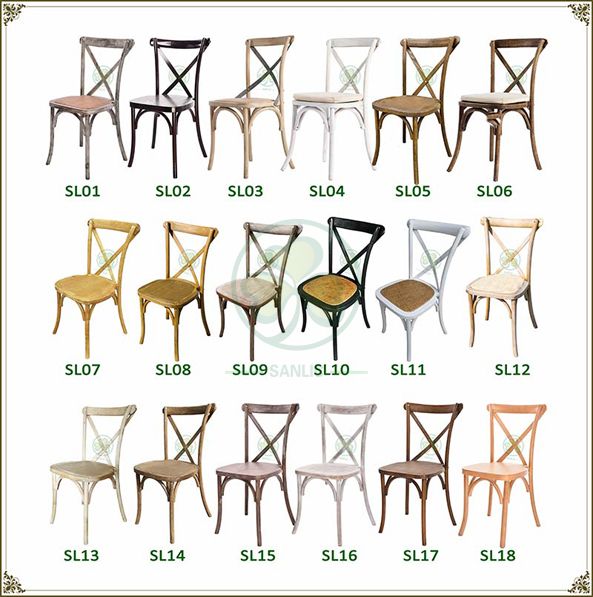 Wholesale Wooden Cross Back Chair / Cross Back Dining Chair