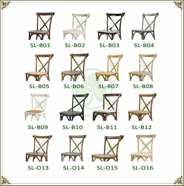 Hot Sale Antique Oak Cross Back Chairs