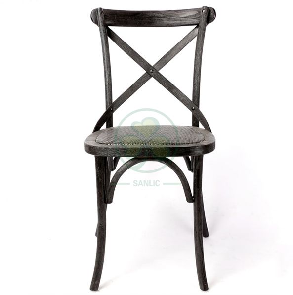 Hot Selling Black Cross Back Dining Chair