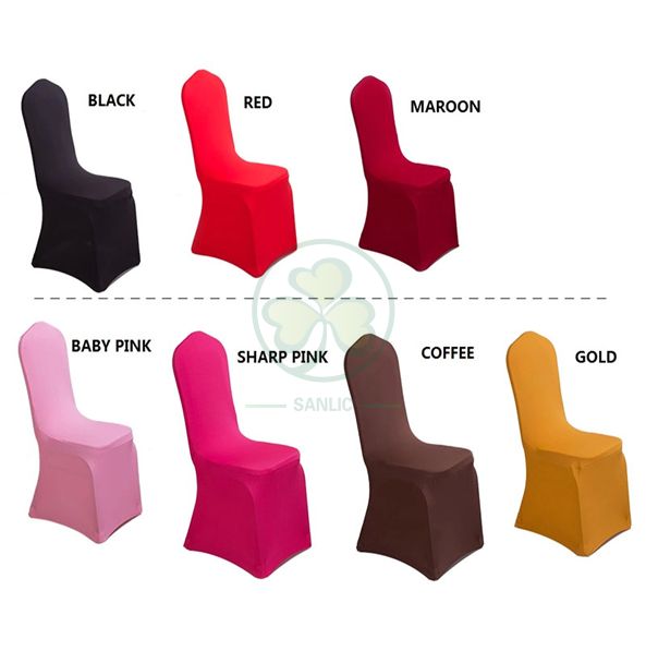 Wholesale Cheap Wedding Spandex Stretch Chair Covers SL-F1940SSCC