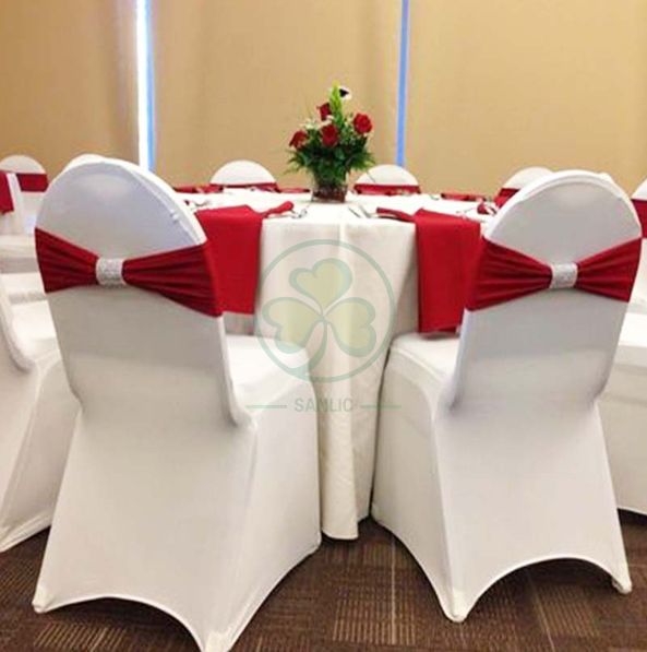 Wholesale Cheap Wedding Stretch Spandex Banquet Chair Covers SL-F1940SSCC