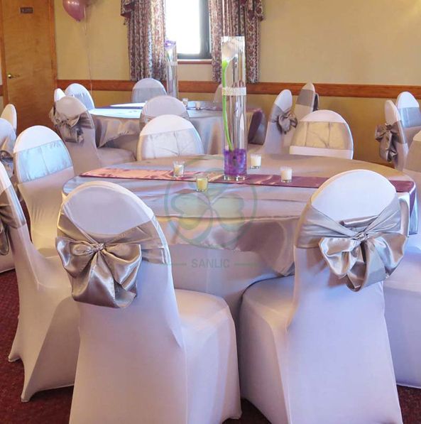 Wholesale Cheap Wedding Stretch Spandex Banquet Chair Covers SL-F1940SSCC