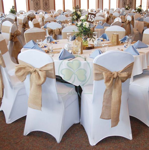 Wholesale Cheap Wedding Stretch Spandex Banquet Chair Covers SL-F1940SSCC