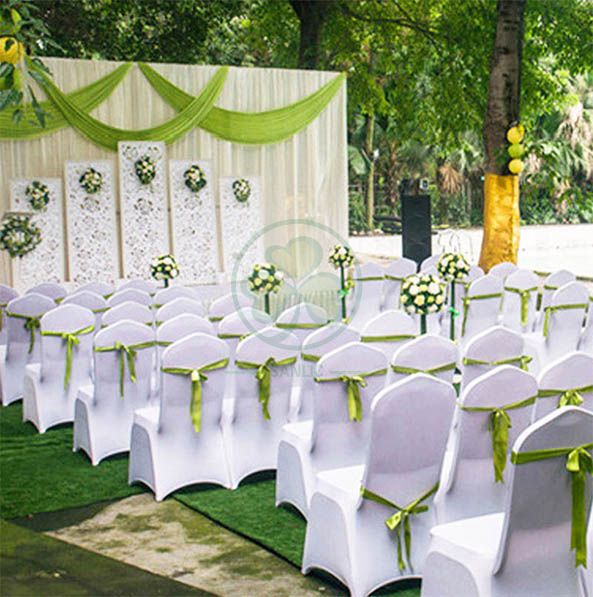 Wholesale Cheap Wedding Stretch Spandex Banquet Chair Covers SL-F1940SSBC