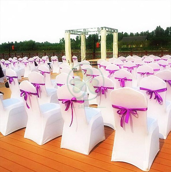 Wholesale Cheap Wedding Stretch Spandex Banquet Chair Covers SL-F1940SSBC