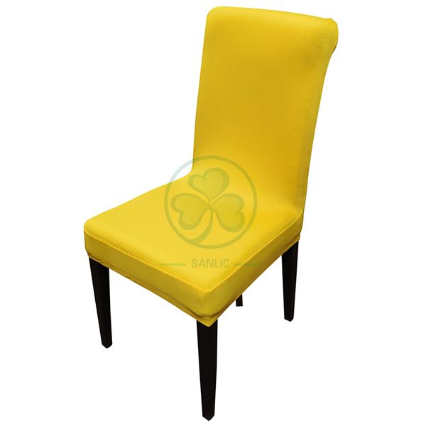 Factory Wholesale Removable Spandex Stretch Dining Chair Covers SL-F1960SSDC