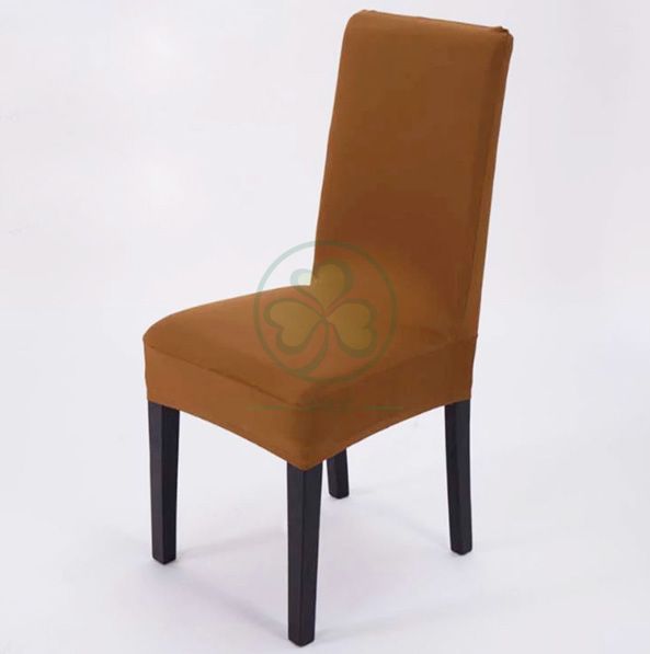 Factory Wholesale Removable Spandex Stretch Dining Chair Covers SL-F1960SSDC