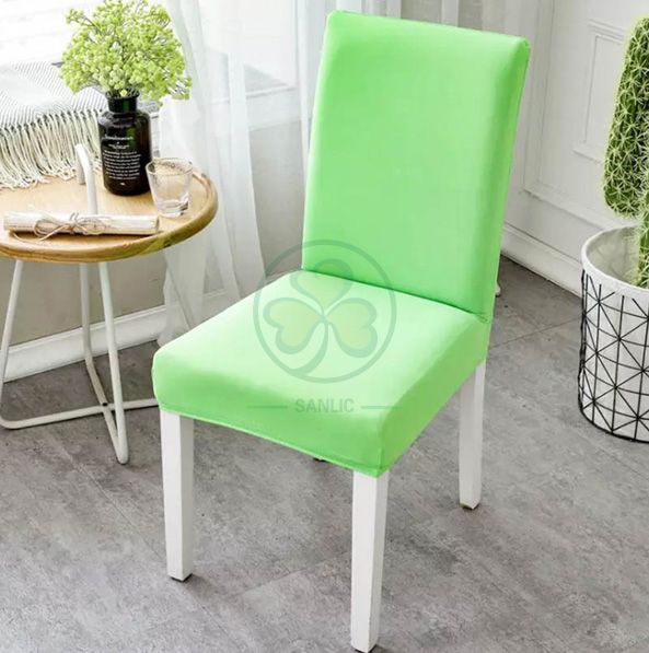 Factory Wholesale Removable Spandex Stretch Dining Chair Covers SL-F1960SSDC