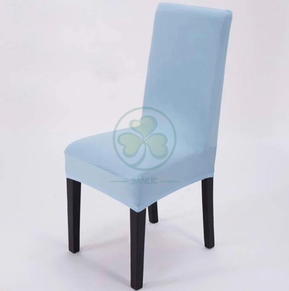 Factory Wholesale Removable Spandex Stretch Dining Chair Covers SL-F1960SSDC