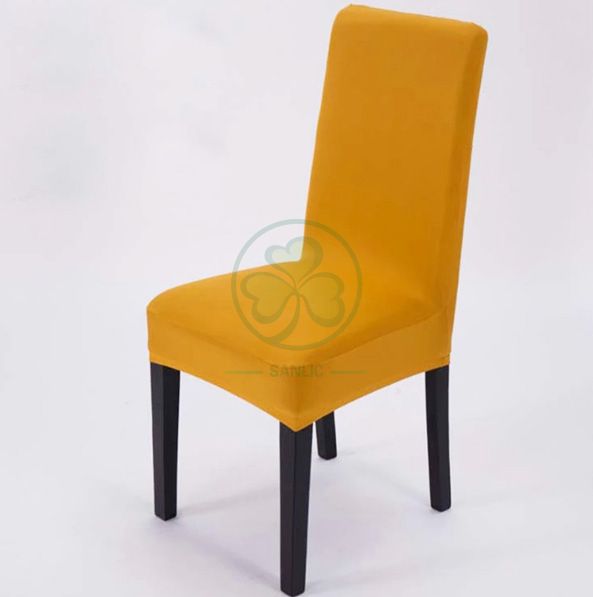 Factory Wholesale Removable Spandex Stretch Dining Chair Covers SL-F1960SSDC