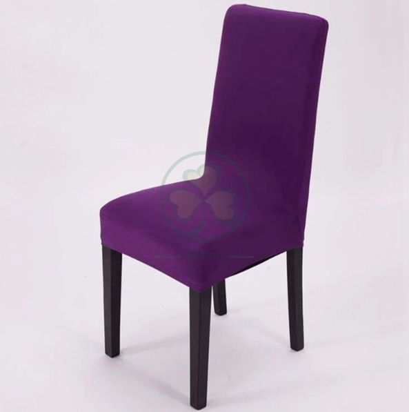 Factory Wholesale Removable Spandex Stretch Dining Chair Covers SL-F1960SSDC