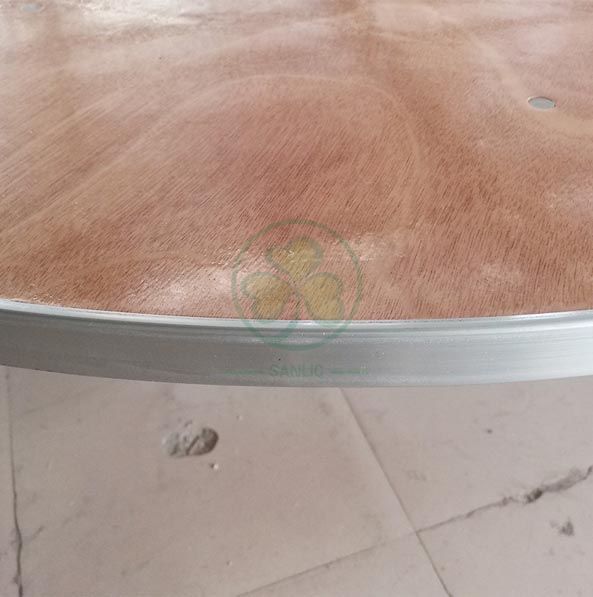 Factory Wholesale Aluminium U-Shaped Edge for Folding Banquet Tables  SL-M5709AEFT