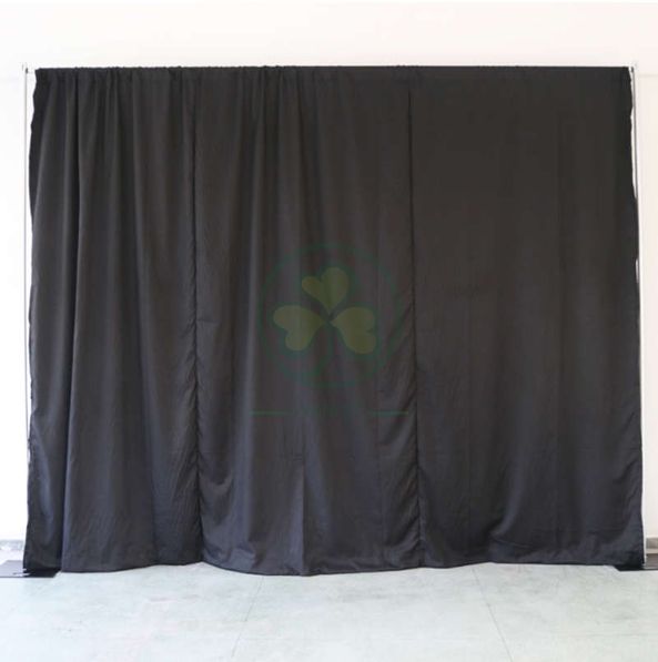 Factory Quality Backdrop Pipe and Drape for Wedding Decoration SL-F1982PPWD