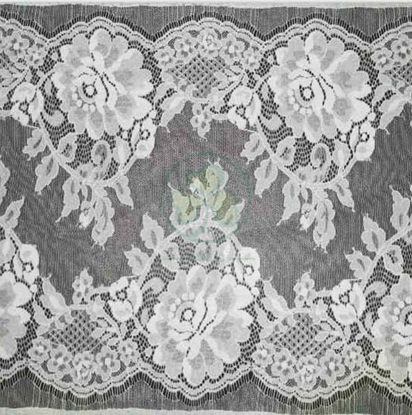 Cheap Popular Polyester Lace Table Runner for Wedding Decoration  SL-F1984PLTR