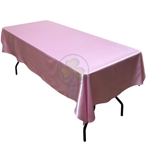 Rectangular Satin Table Cloth for Weddings and Events SL-F1990RSTC