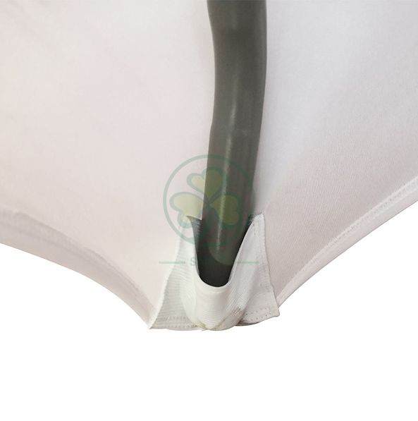 Wholesale Polyester Fitted Spandex Stretch Round Table Covers SL-F1993SSTC