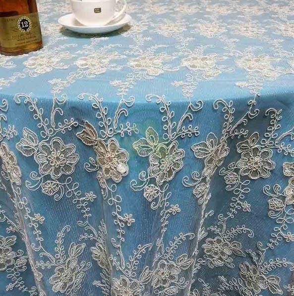 Dream Fancy Custom Table Cloth Xmas Wedding Celebration Decor SL-F2028DFTC