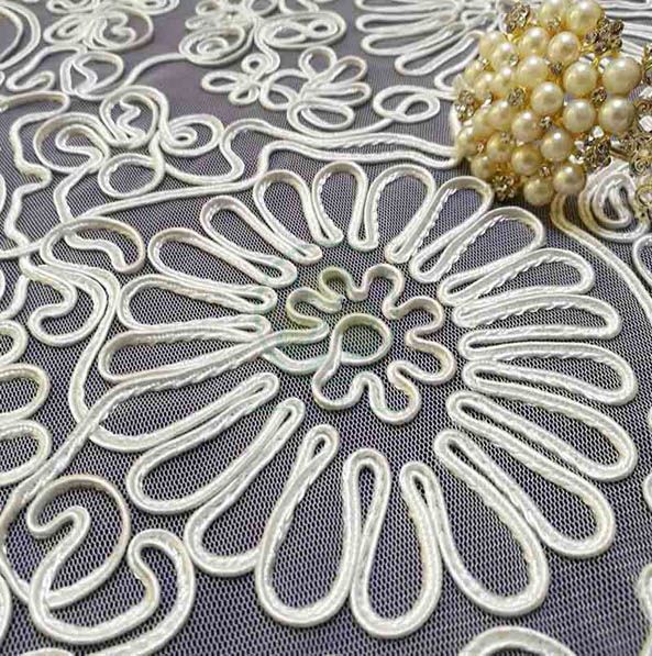 Round Feather Fancy Table Cloth for Wedding Events Xmas Decorations SL-F2031FFTC