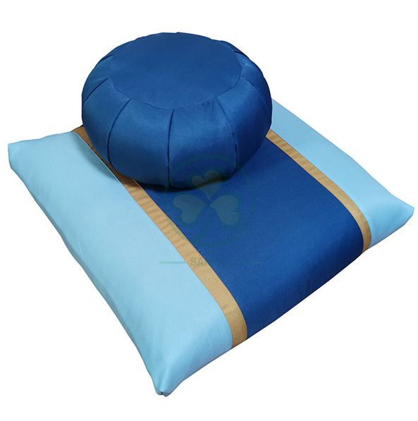 Factory Wholesale Buckwheat Kapok Zafu and Zabuton Meditation Cushion Set SL-F2032ZZMC