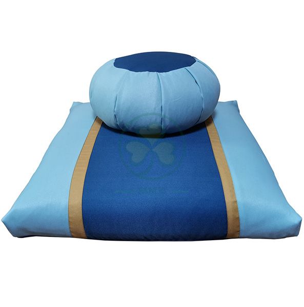 Factory Wholesale Buckwheat Kapok Zafu and Zabuton Meditation Cushion Set SL-F2032ZZMC