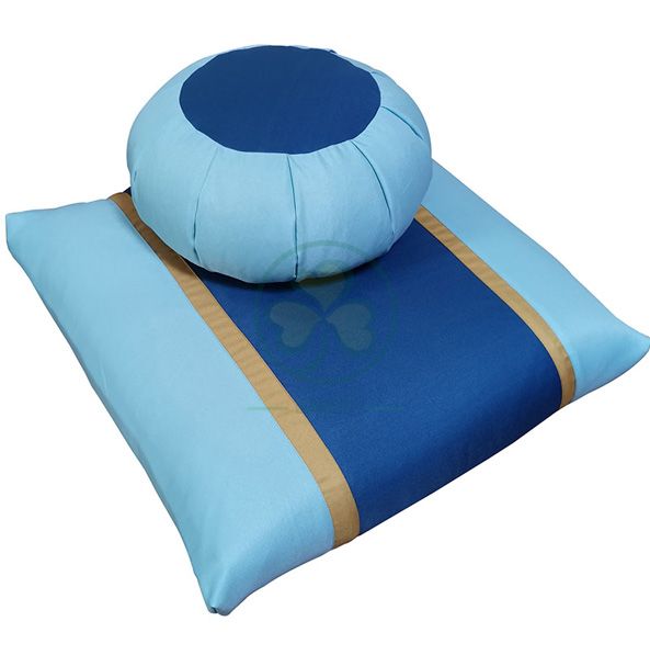 Factory Wholesale Buckwheat Kapok Zafu and Zabuton Meditation Cushion Set SL-F2032ZZMC