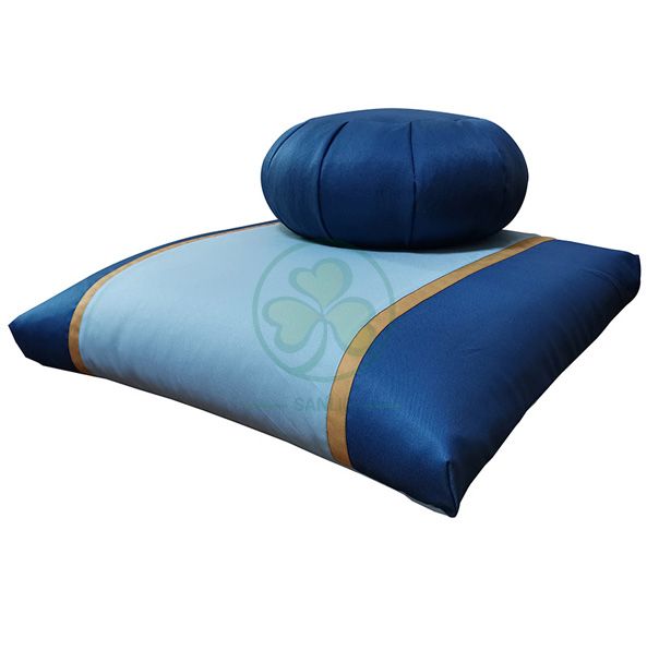 Factory Wholesale Buckwheat Kapok Zafu and Zabuton Meditation Cushion Set SL-F2032ZZMC