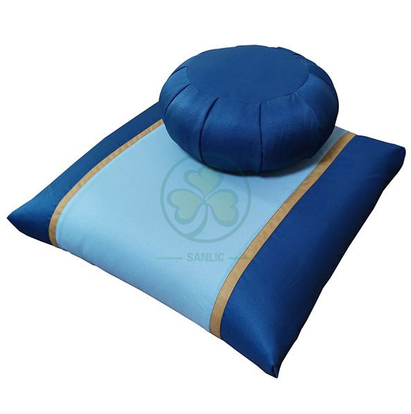 Factory Wholesale Buckwheat Kapok Zafu and Zabuton Meditation Cushion Set SL-F2032ZZMC