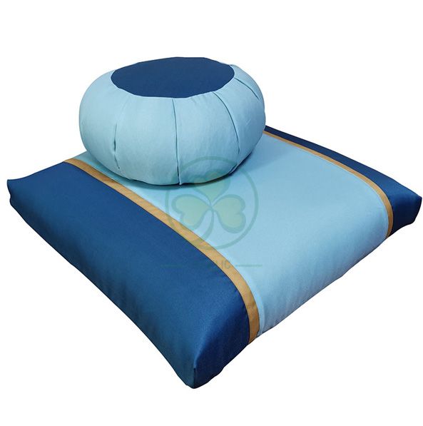 Factory Wholesale Buckwheat Kapok Zafu and Zabuton Meditation Cushion Set SL-F2032ZZMC