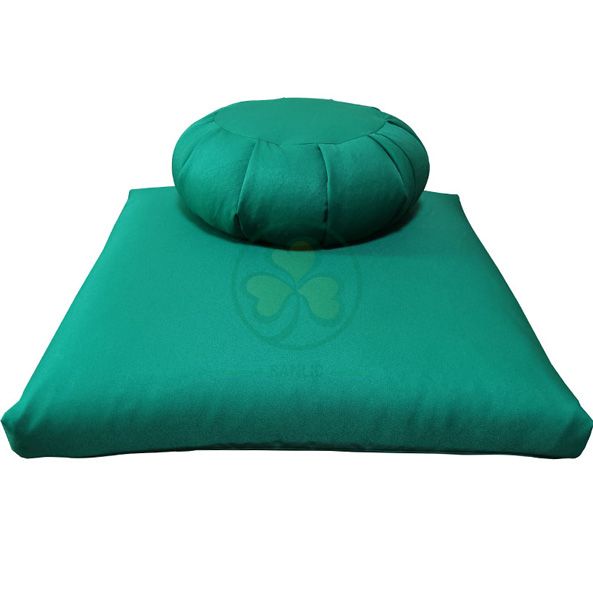 Customized Zafu and Zabuton Meditation Cushion Set Filled Buckwheat Kapok SL-F2033ZZMC