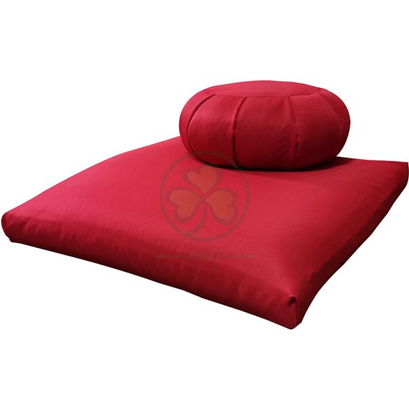 Customized Zafu and Zabuton Meditation Cushion Set Filled Buckwheat Kapok SL-F2033ZZMC