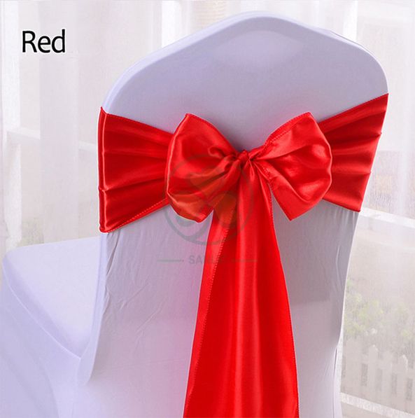 High Quality Satin Chair Sashes for Wedding Events Parties Decoration SL-F2041SCSD