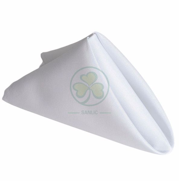 Classic Wholesale Polyester Linen Washable Cloth Napkins for Sale SL-F2044CTSN