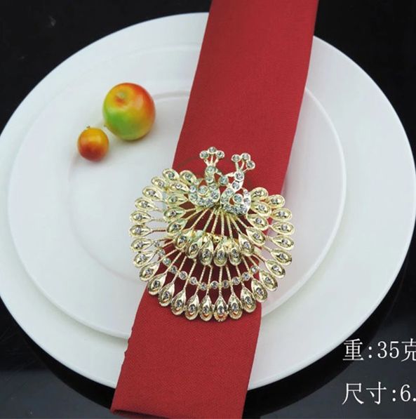 Factory Wholesale Decorative Napkin Ring for Family Dinners, Holidays, Weddings, Indoor or Outdoor Parties or Everyday Use SL-M2059MDNR