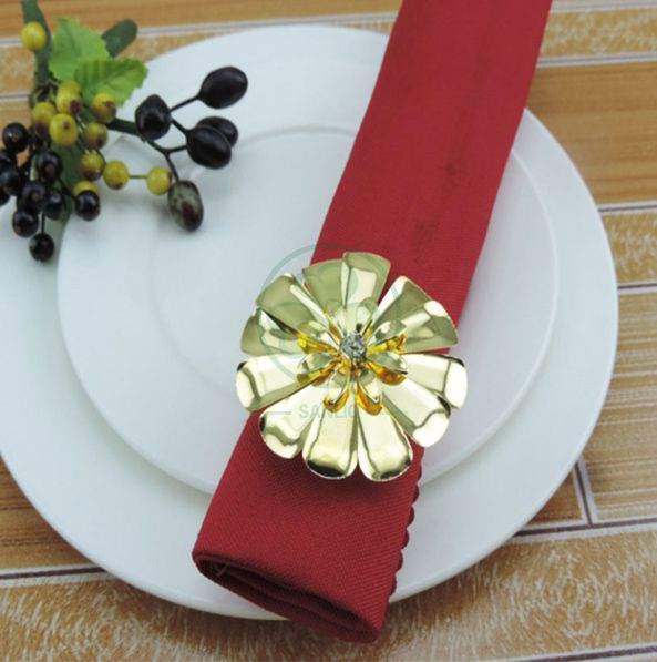 Napkin Ring for Family Dinners, Holidays, Weddings, Indoor or Outdoor Parties or Everyday Use SL-M2062NRIO