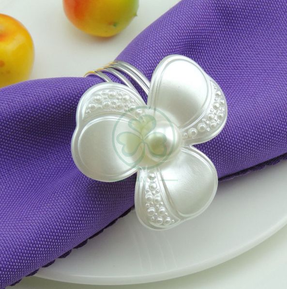 Napkin Ring for Family Dinners, Holidays, Weddings, Indoor or Outdoor Parties or Everyday Use SL-M2062NRIO