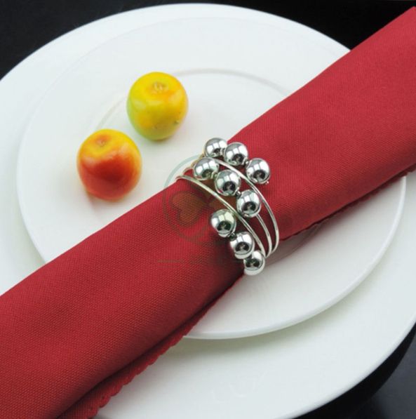 New Christmas Wreath Napkin Rings Christmas Napkin Holder Rings for Christmas Holiday Party Dinner Wedding Banquet Dinning Table Settings Decoration SL-M2064CWNR