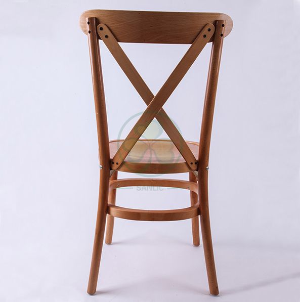 Popular Wooden Tuscan Crossback Dining Chairs for Weddings Parties and Various Events SL-W1834WTCB