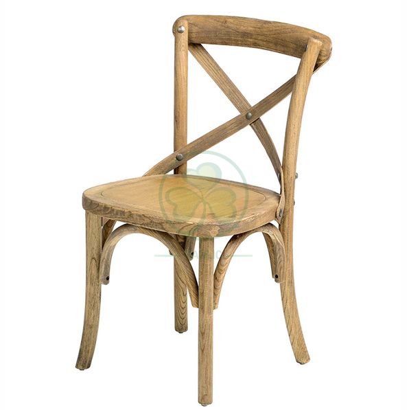 Cute Antique Wooden Crossback Chairs for Children's Parties SL-W1839WCCC