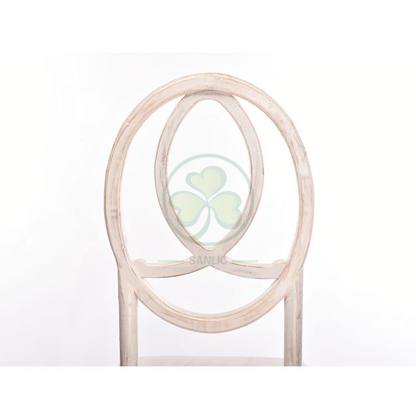 Wholesale Stackable Wooden Phoenix Chair with Fish-Shaped Back SL-W1845WPFB